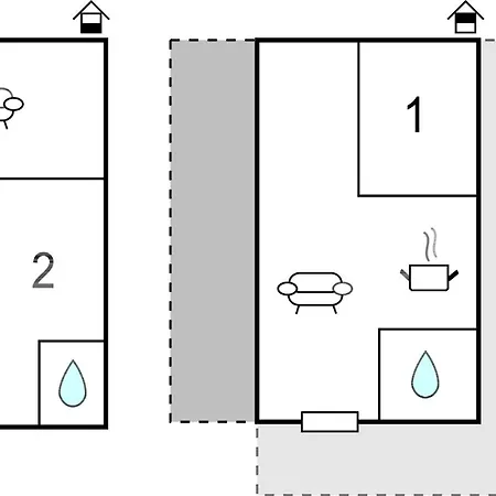 度假居 2 Bedroom Stunning In